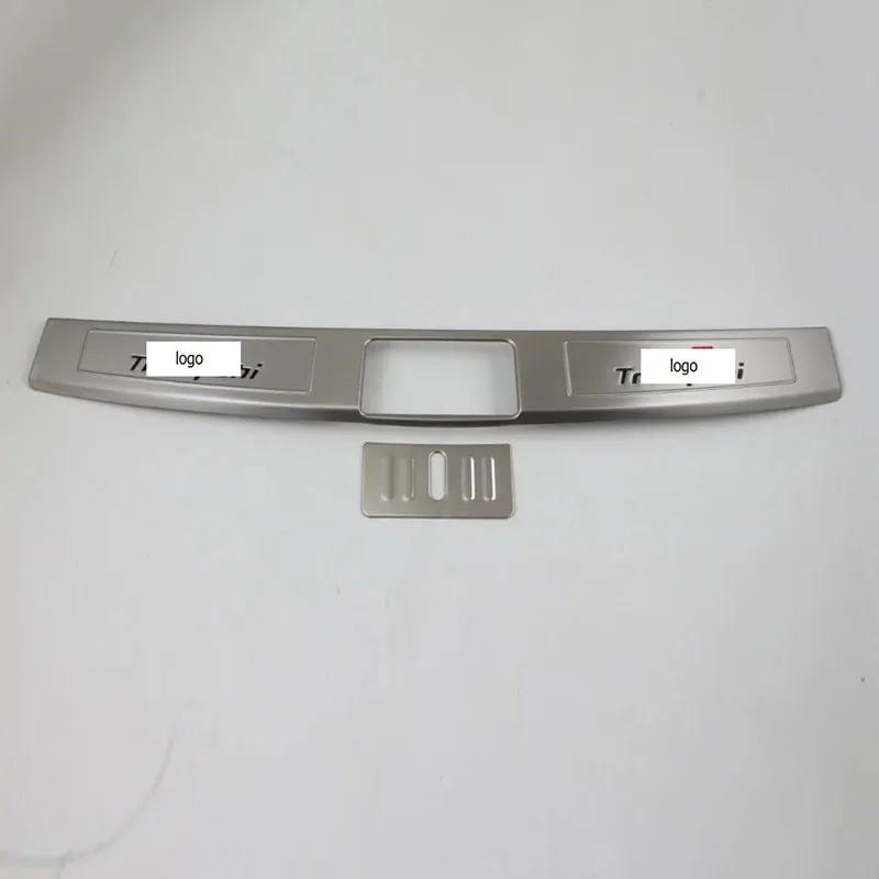 Автомобильный Стайлинг внутренняя ножка заднего бампера из нержавеющей стали