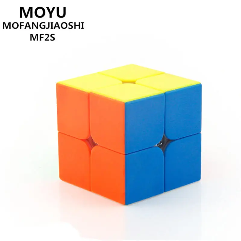 Волшебный куб MOYU MF2S mofangjiaoshi 2X2X2 скоростная карманная наклейка кубик пазл 50 мм