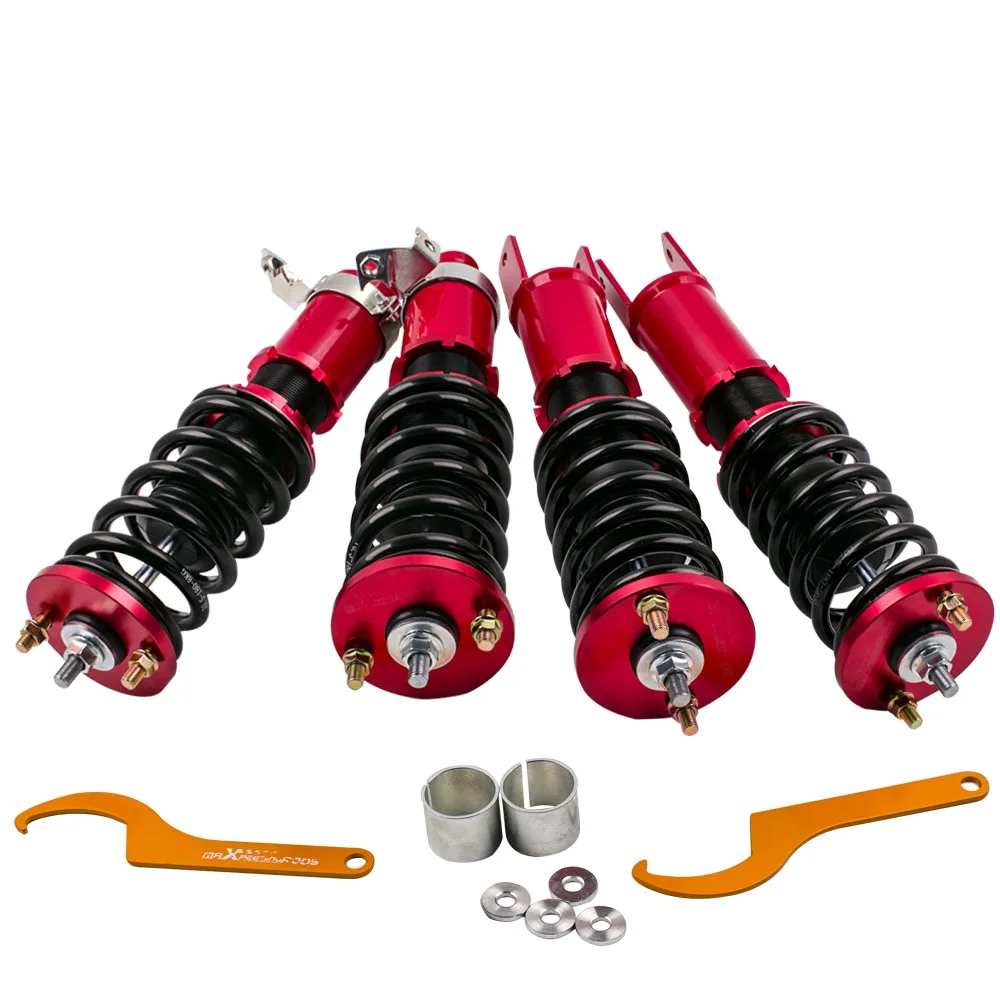 24 способа Регулируемый демпфер Coilover наборы для Honda Prelude 92 01 1995 1998 2000|Амортизаторы и