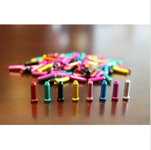 8 шт./партия алюминиевый сплав велосипедный тормоз кабельные наконечники щипцы