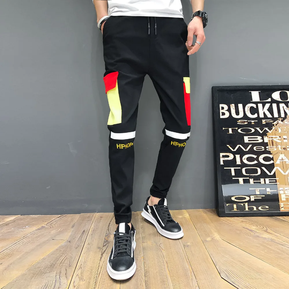 

Fashion Summer Pants Men Brand New Thin Hip Hop Men Harem Pants All Match Casual Mens Cargo Pants Slim Fit Trousers Men 34-28