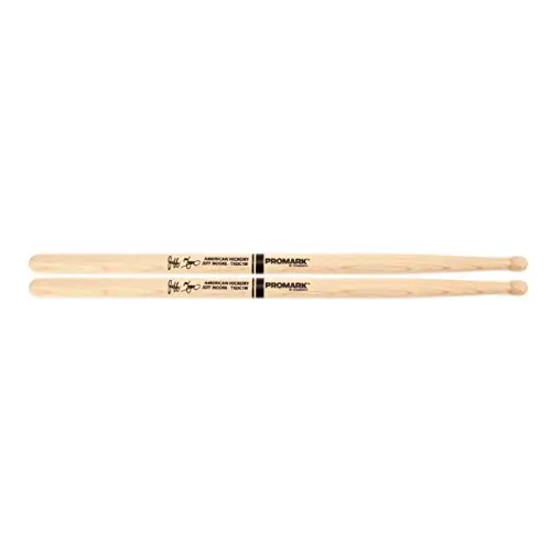 Деревянные барабанные палочки Promark от D'addario TXDC1W Hickory DC1 подпись Джеффа Мура|promark