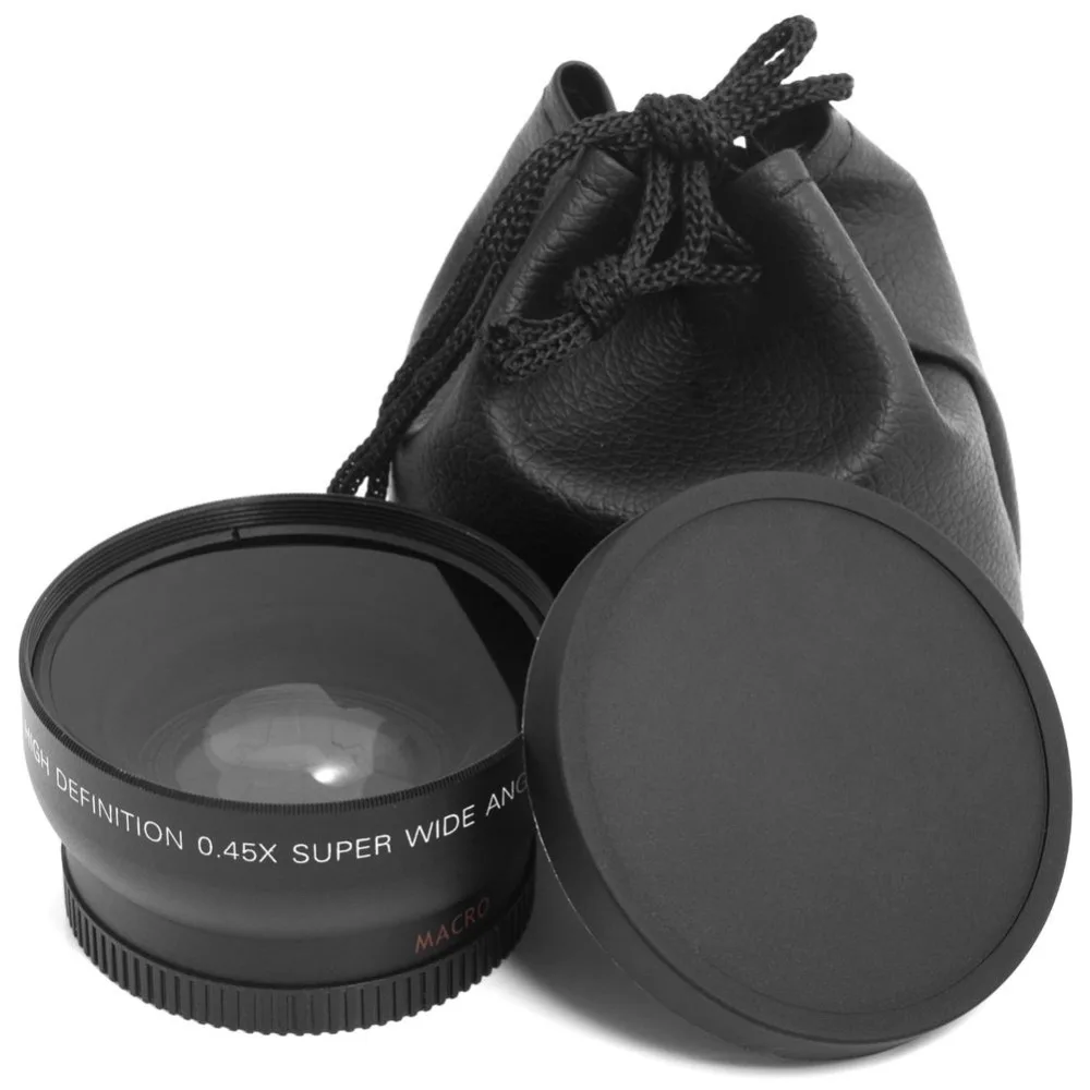 Широкоугольный и макрообъектив 58 мм 0.45X HD для Canon EOS 1100D 700D 1200D 600D 550D Rebel T5i T4i T3i T2i 18-55 |