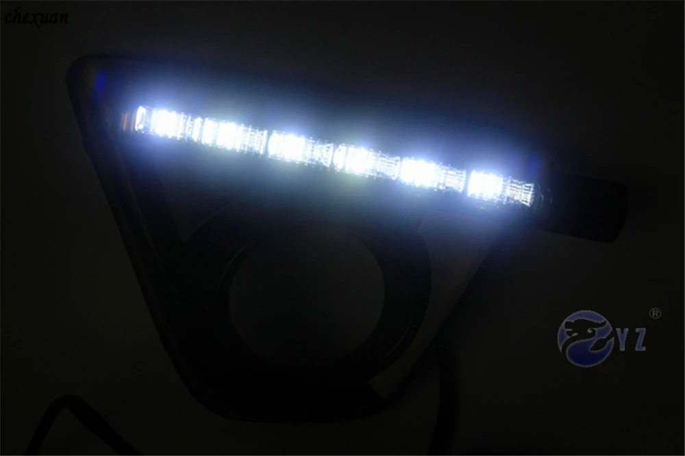 CSCSNL 1 набор 12V светодиодный ABS колпак противотуманных фар DRL Габаритные огни