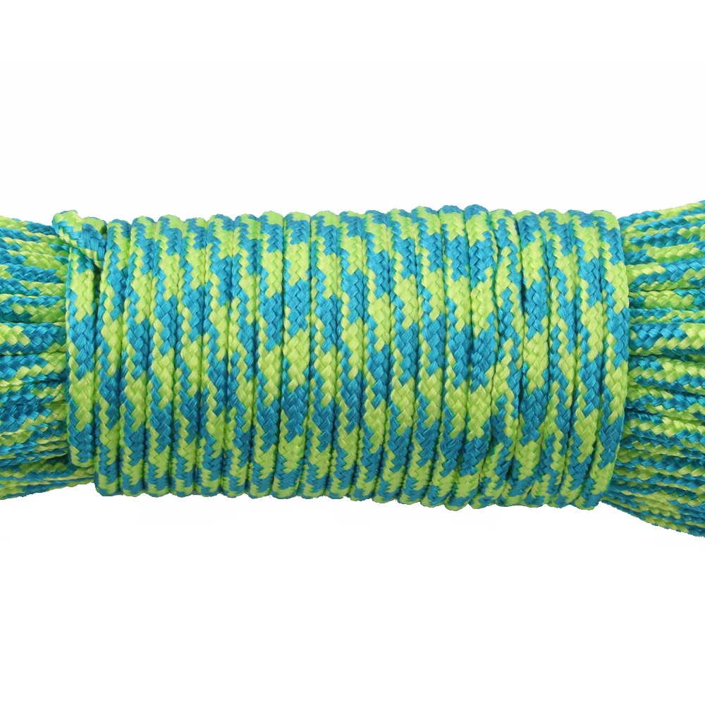 Фото 20 шт 100 футов 2 мм Paracord одна подставка шнуры Paracorde веревка шнур для DIY ювелирных изделий браслет 100 цветов №5