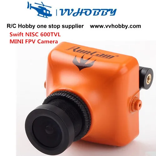 

2016 новинка Runcam Swift NTSC 600TVL Мини FPV камера горизонтальная Fov 90 угол 2,8 мм объектив и базовый держатель для мини QAV FPV система NTSC