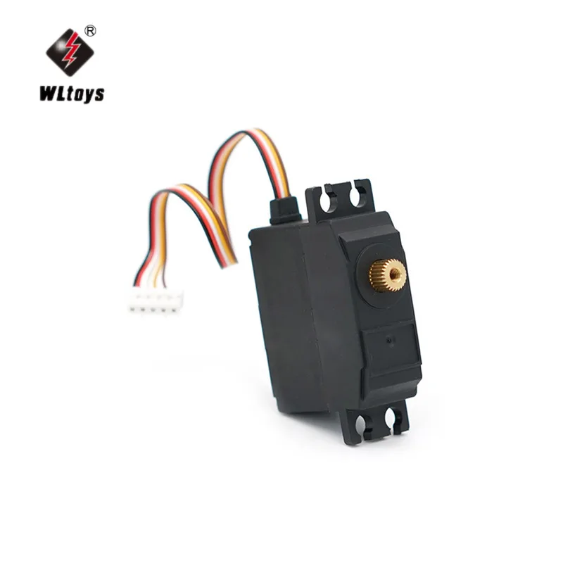 Metal Servo Wltoys Модернизированный сервопривод 25g для Wltoys 12428 12423 RC пустынный грузовик короткий ход автомобиля - Цвет: Metal Servo