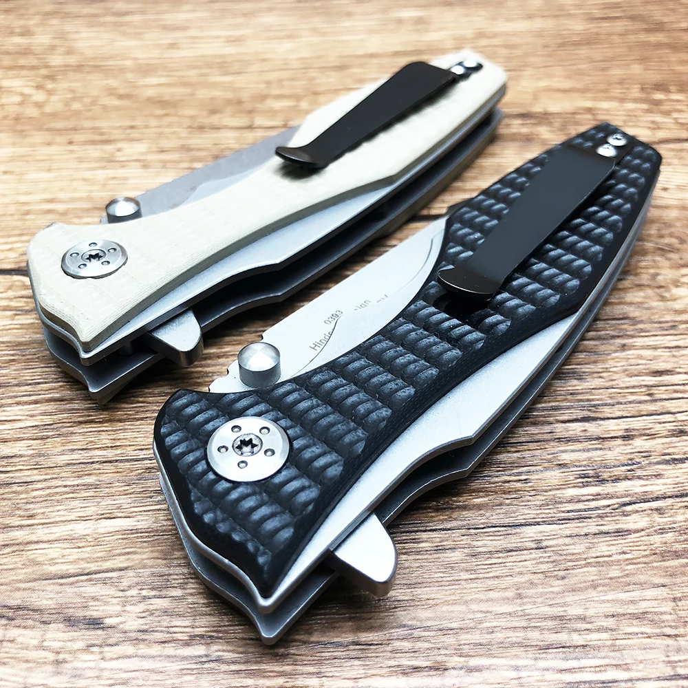 ZT0606 тактический складной нож 8cr13mov лезвие G10 деревянная ручка походные карманные ножи для выживания шарикоподшипник Флиппер Открытый Инструменты