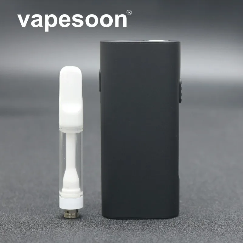

Vapesoon CBD Atomizer kit Oil Vaporizer 650mAh Battery with 1.0mL Ceramic Cartridge Portable CBD Kit