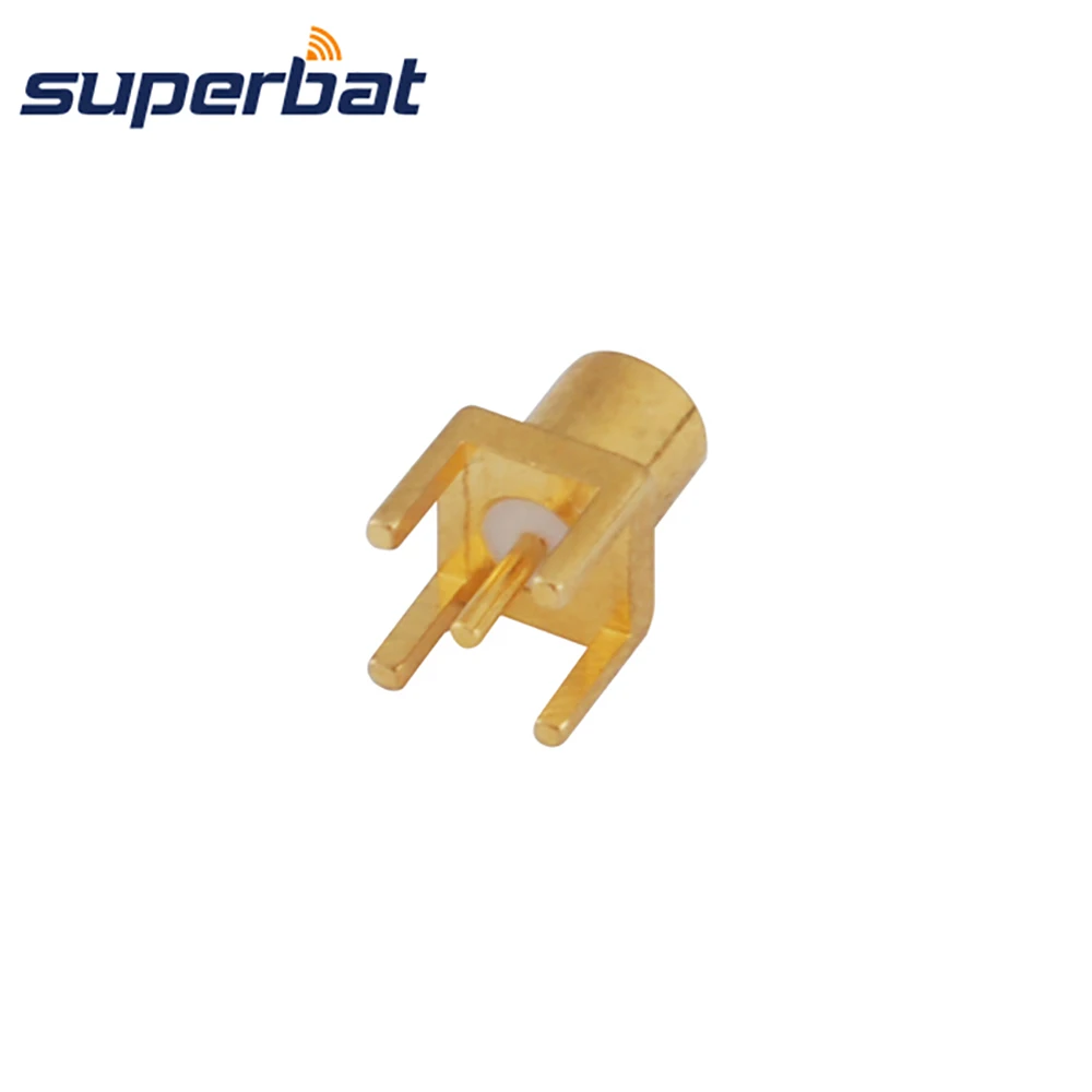 Superbat MCX прямое отверстие гнездо PCB Крепление. 031 &quotс припоем пост 50 Ом