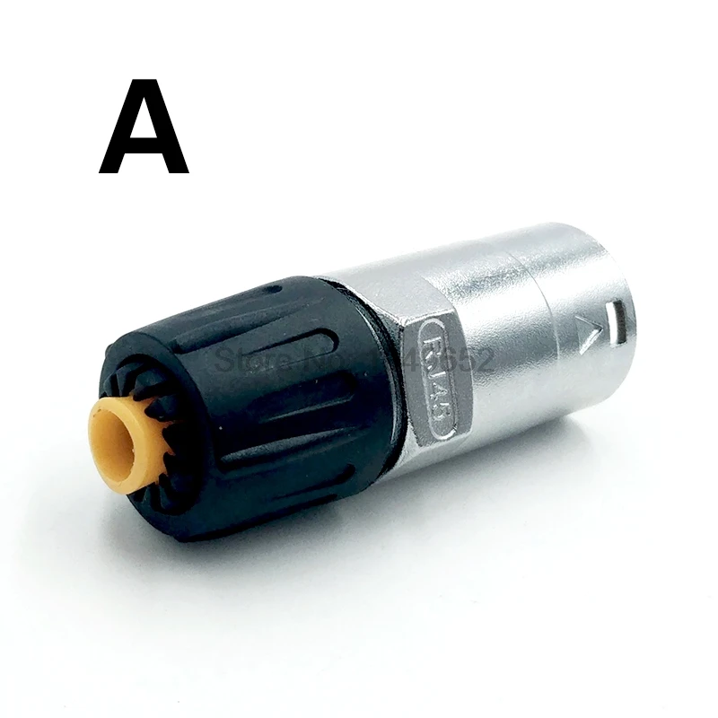 IP67 металлический RJ45 водонепроницаемый разъем мужские коннекторы Ethernet