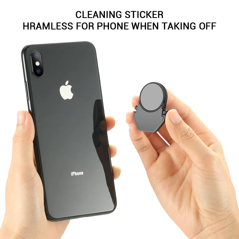 Universal Ring Phone Holder For iPhone 11 Pro 7 8 XR X Desk Stand Finger Redmi Note Desktop | Мобильные телефоны и