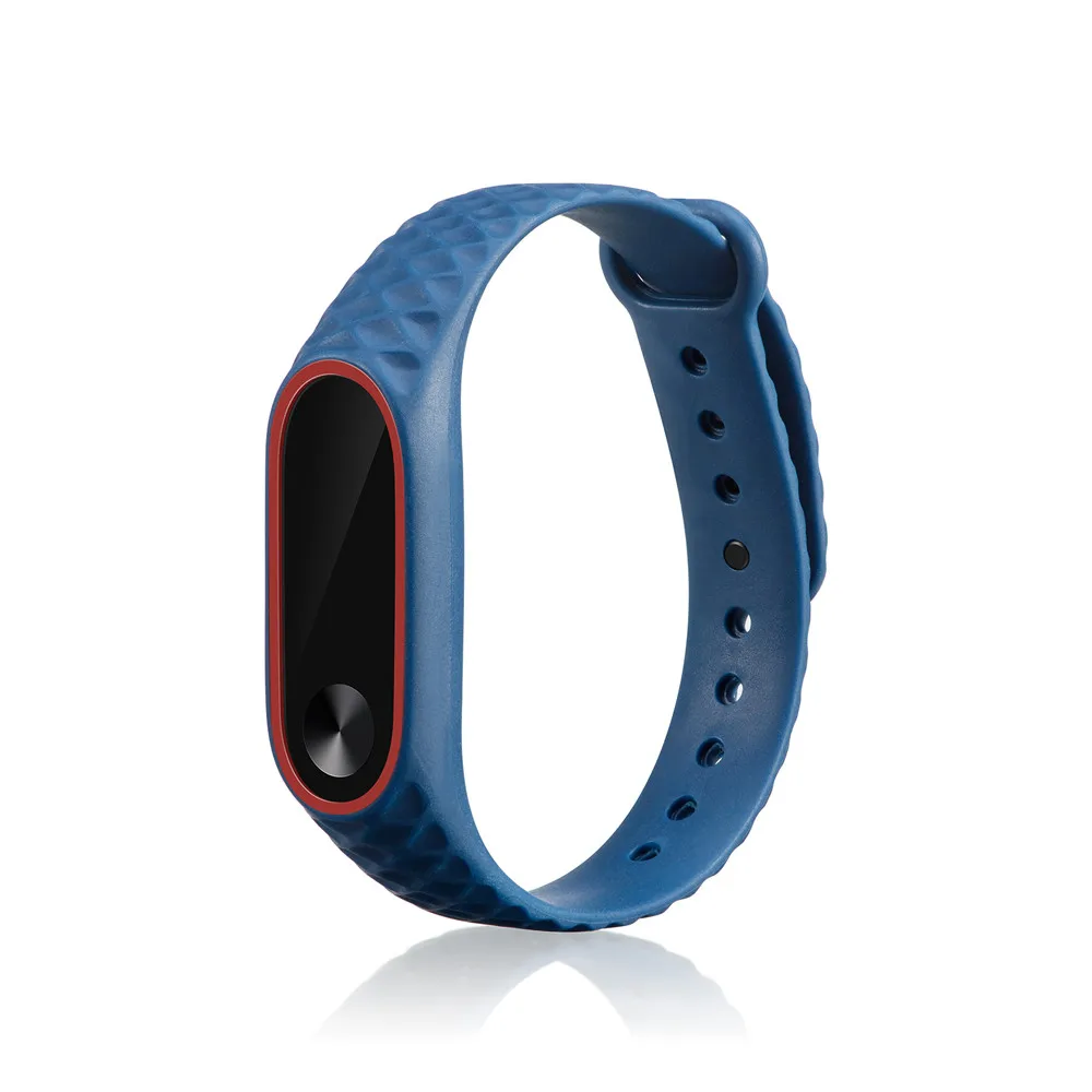 Сменный силиконовый ремешок на запястье для Xiaomi Mi Band 2 Xaomi Xiomi MiBand Band2 умный браслет