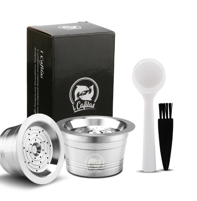 ICafilas нержавеющая сталь многоразового использования Cafissimo кофе капсулы caffeteira фильтр для caffiitaly& Tchibo Классическая машина - Цвет: 2 classic