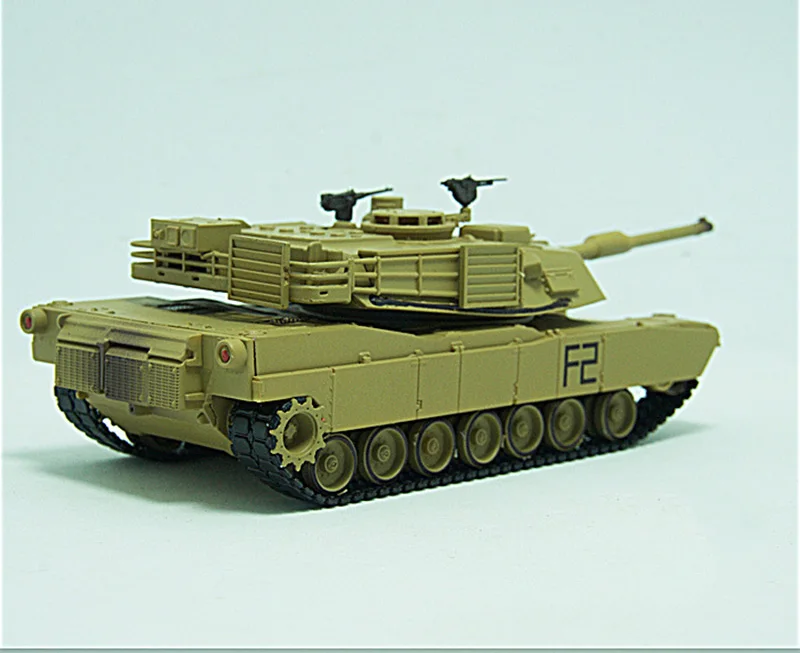 1: 72 Готовая модель главного боевого танка M1A2 игрушки для моделирования литья под