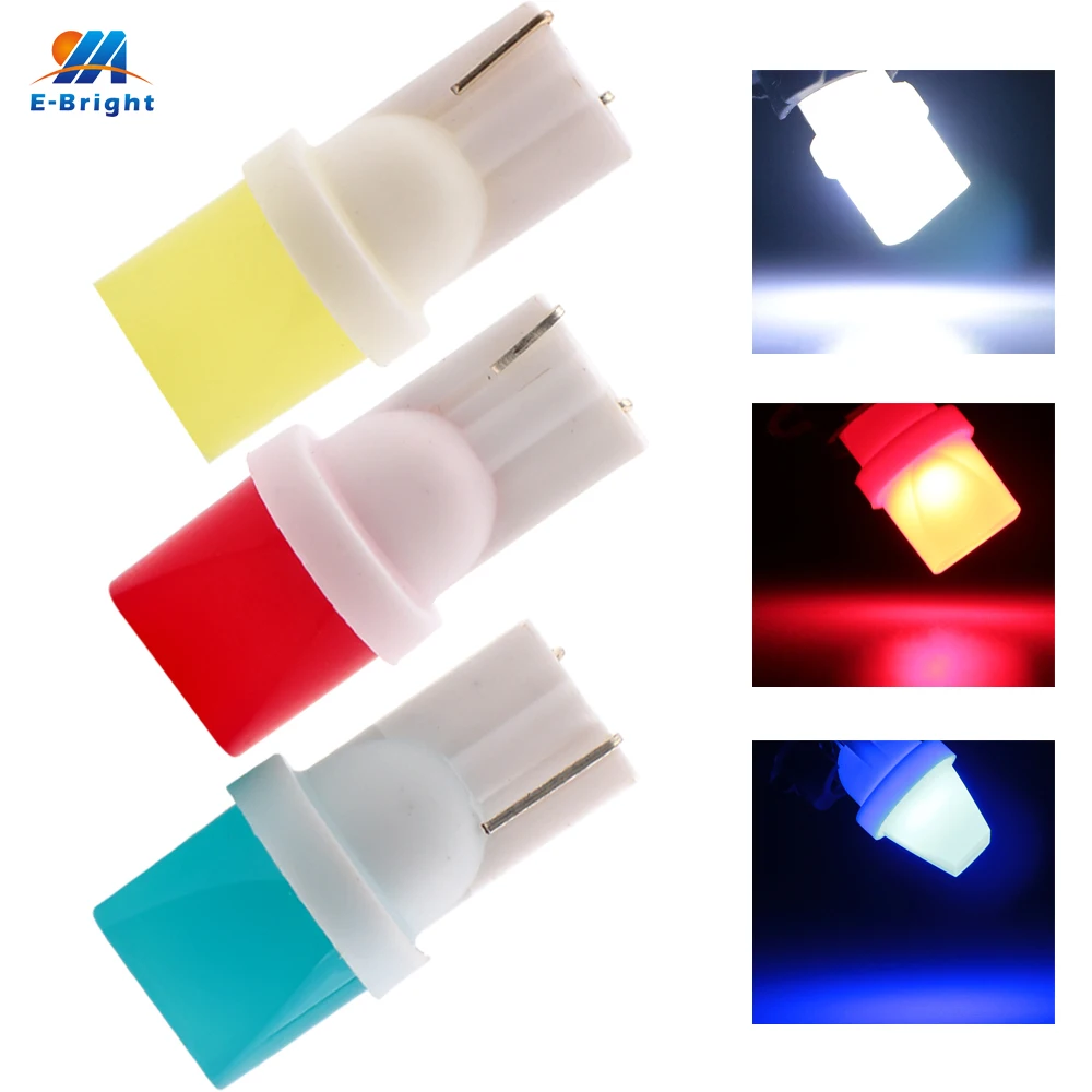 YM E яркий 200X T10 F10 1 SMD автомобилей лампы 168 194 W5W светодиодный Клин светильник