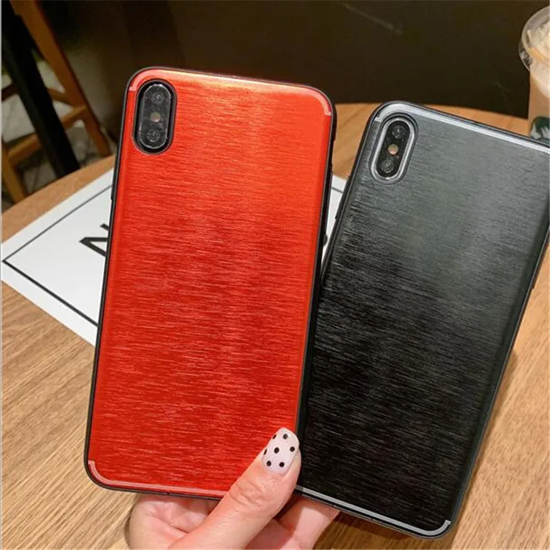 Роскошный чехол для телефона с рисунком Iphone XR X 8 7 6 Plus однотонный держатель