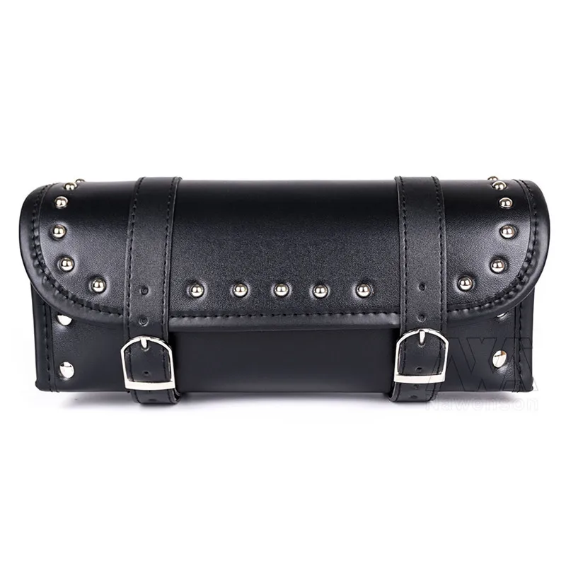 

NEW Motorcycle Saddlebags Saddle PU Leather Motorbike Side Storage Tool Tail Bag PU Luggage Borsello Moto for Harley Universal