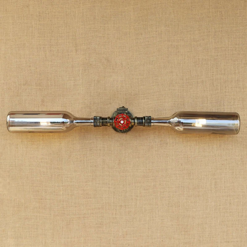 

Retro Industrial LED bed light wall lamp Glass shade include G4 bulb wall light for livingroom bedroom restaurant 220V