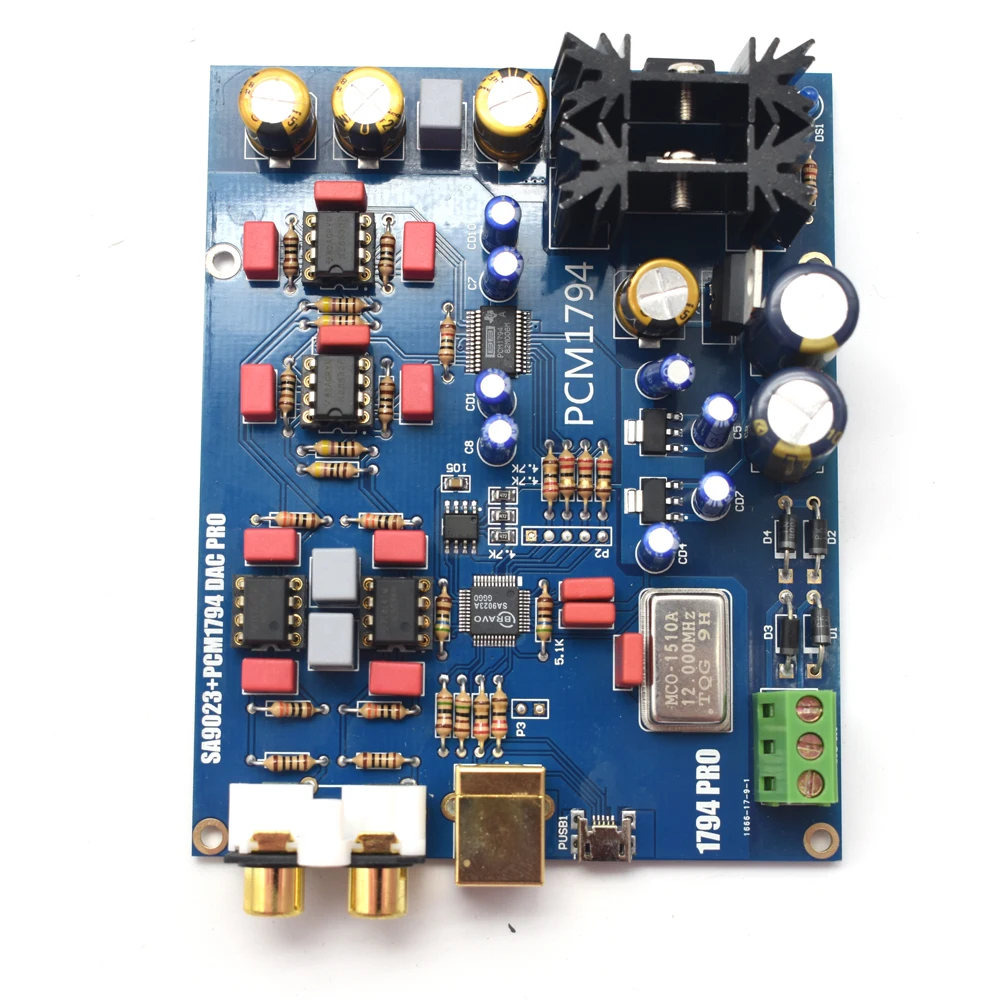 Lusya SA9023 DAC декодер плата PCM1794 USB DAC звуковая карта 5 В DIY готовая плата B8-004