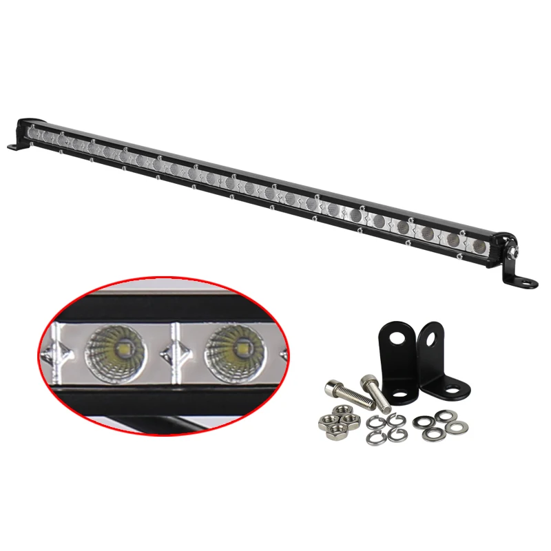 12V Светодиодный прожектор 72w Barra de luz led для внедорожников|Световая рейка/рабочее