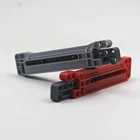 Самоблокирующиеся кирпичи, свободное создание игрушек-конструктор MOC, техническая шестерня и канавка, совместимая с Lego