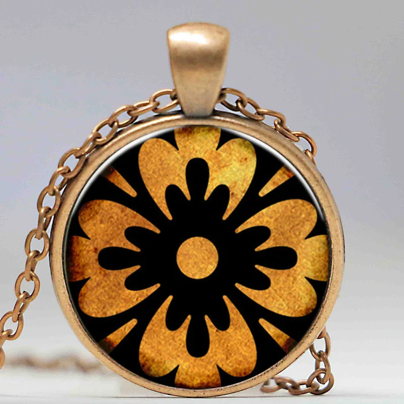 Flower art Long Necklace Sweater Chain pendant silver plated Christmas snowflake statement necklace vintage jewelry gifts | Украшения и