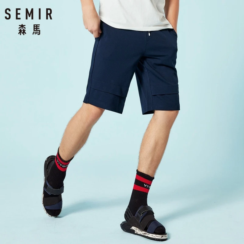 SEMIR новые модные мужские спортивные шорты для фитнеса бега повседневные мужчин