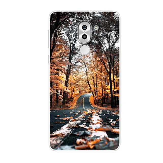 B Para Для huawei GR5 чехол 5,5 ''Мягкий ТПУ силиконовый чехол для телефона для Coque huawei Honor 6X задняя крышка Honor 6 X x GR5 милый - Цвет: 6