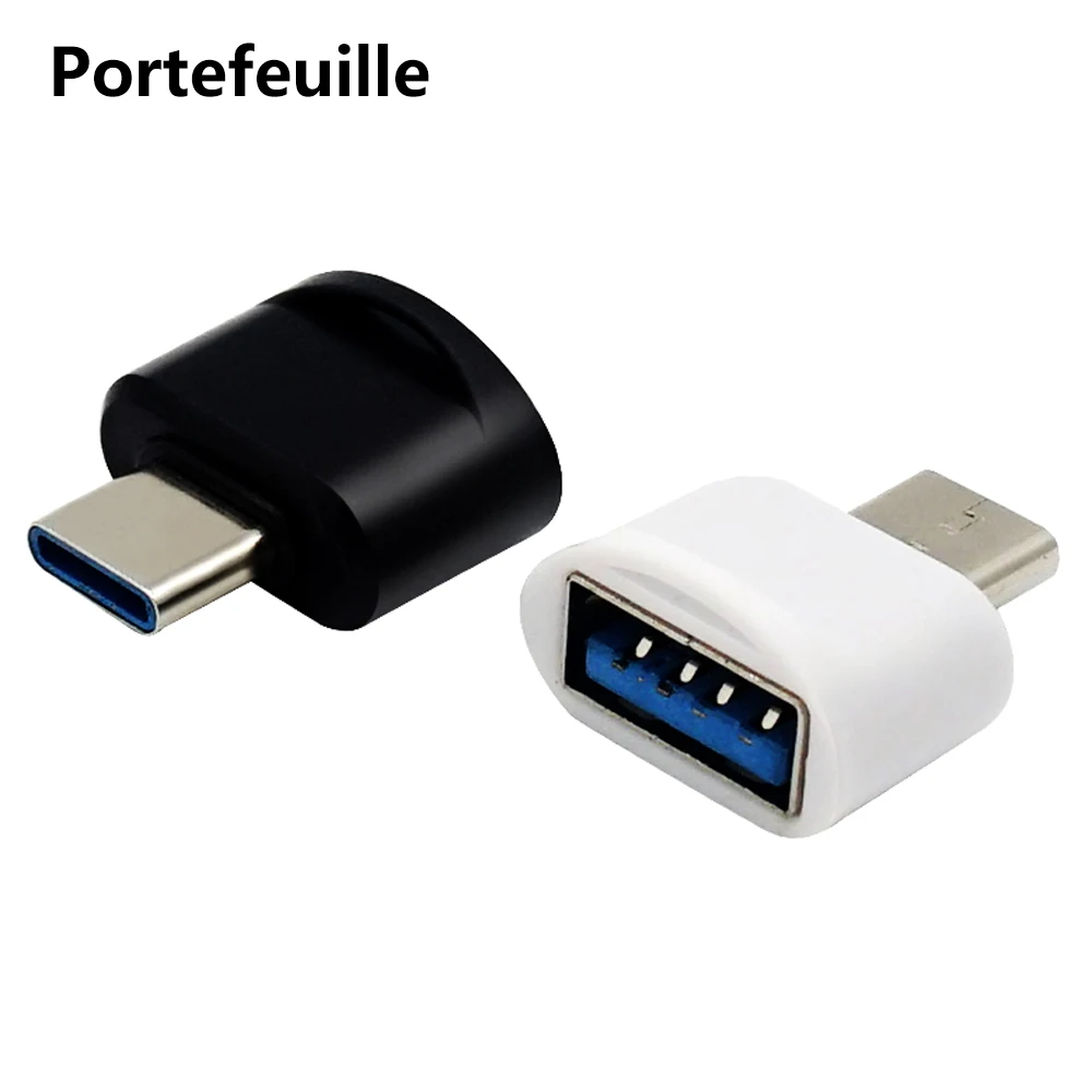USB C OTG адаптер с ремешком для Xiaomi Mi Samsung Galaxy S8 Plus S9 S10 note 8 10 9 Google Pixel 2 XL Type usbc кабель|otg