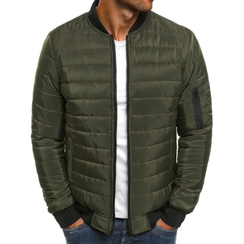 ZOGAA Men Winter Jackets Casual Parkas Windbreak Solid Quality Thicker Coats Hooded Slim Fit Fashion Brand Clothing | Мужская одежда