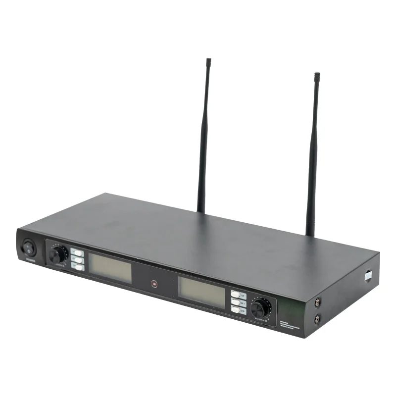 Профессиональная Беспроводная микрофонная система 920T 2 канала UHF Dynamic Professional 4