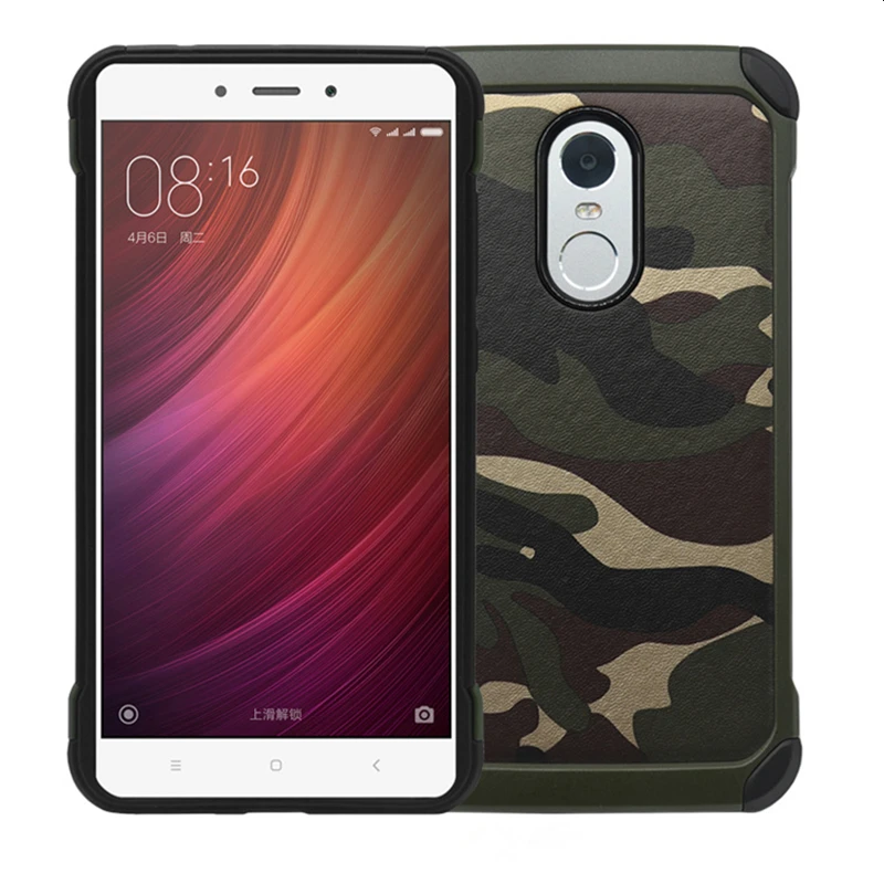 Армейский камуфляжный чехол для телефона с рисунком Xiaomi Mi 6 5 сверхпрочный