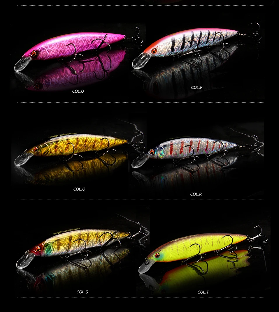 BEARKING 160 мм 30 г Горячая приманки для ловли рыбы, разные цвета, minnow crank, Вольфрам система веса(wobbler) модель воблер