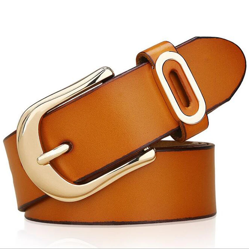 Ремень женский из натуральной кожи с металлической пряжкой|belts for women|belts women brandbrand