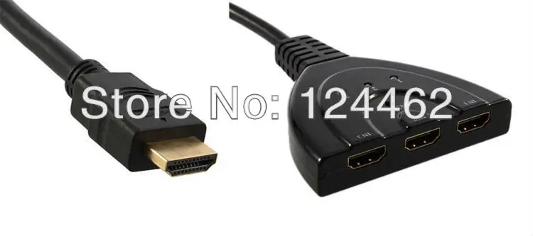 Новое поступление! Кита бесплатная доставка 5 шт./лот 3 разъём(ов) 1080 P микро hdmi