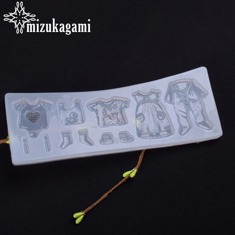 

UV Resin Jewelry Liquid Silicone Mold Clothes Series Pendant Molds For DIY Intersperse Decorate Making Jewelry