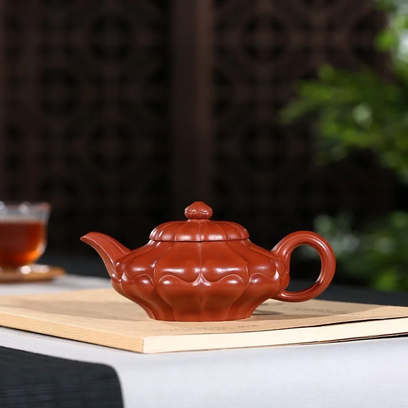 

Чайник Yixing с фиолетовым песком, чайник ручной работы Shao Meihua