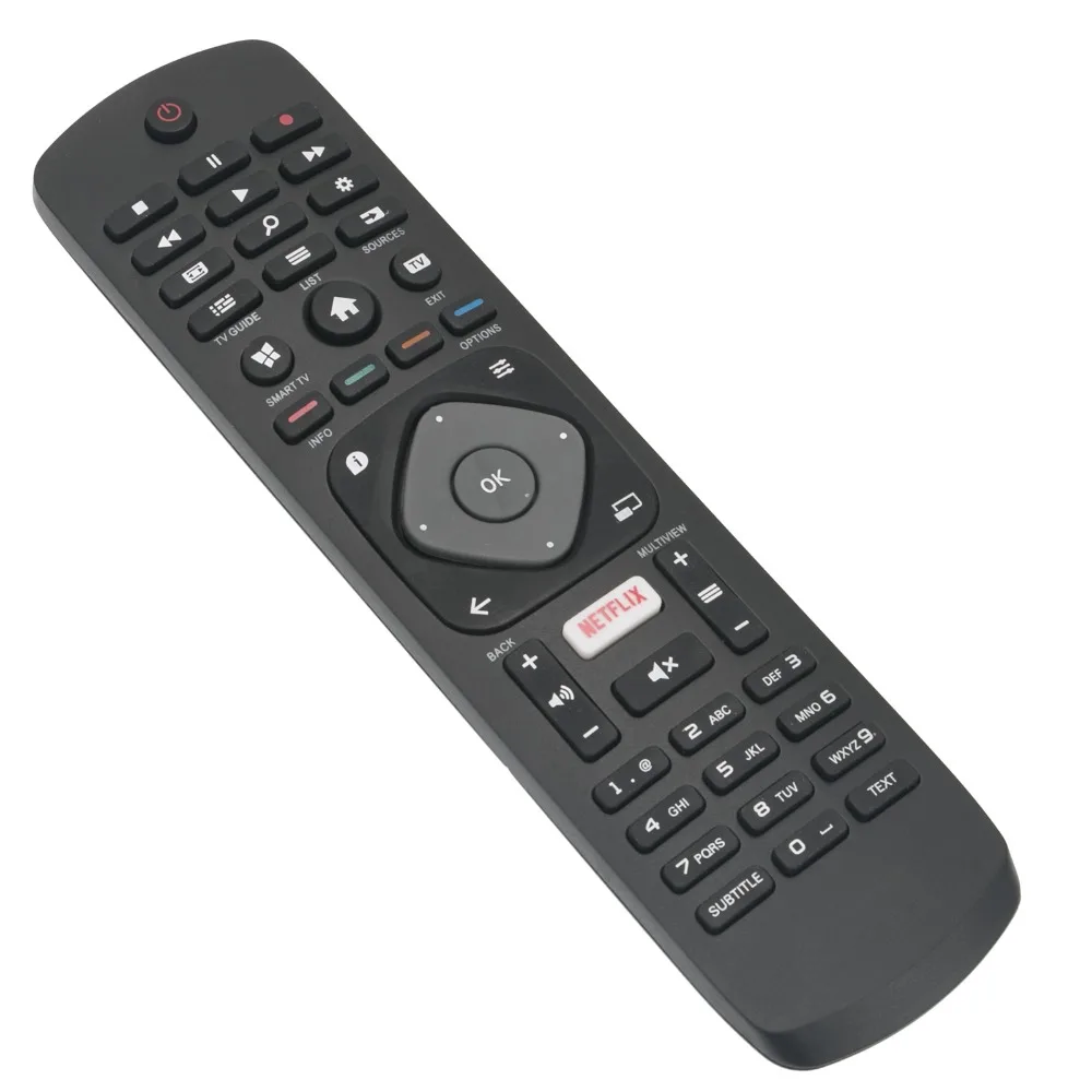 Новый пульт дистанционного управления для Philips FHD UHD LED 4k Smart TV s с кнопкой Netflix