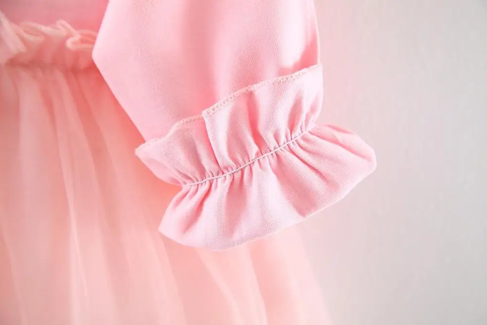 Autumn Fall new children's clothing embroidered China Style Dresses infant child dress Newborn baby long sleeve casual Cardigan | Детская