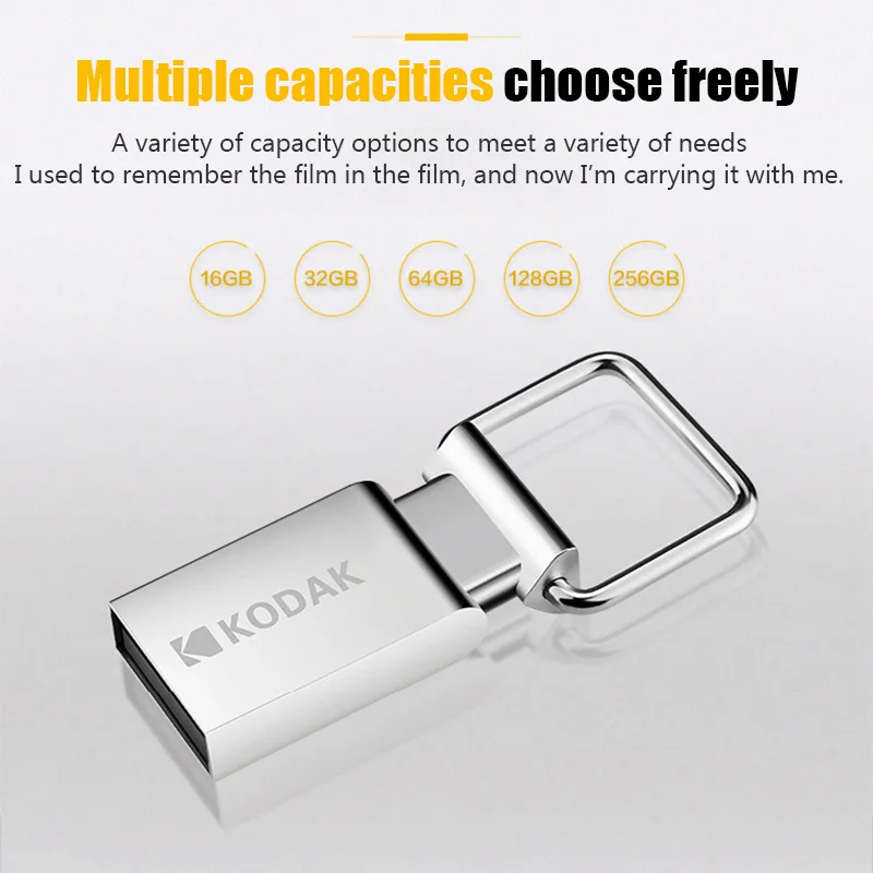 Оригинальный флэш накопитель kodak k112 16 ГБ 32 мини металлический 64 USB U диск usb 2 0 USB|USB