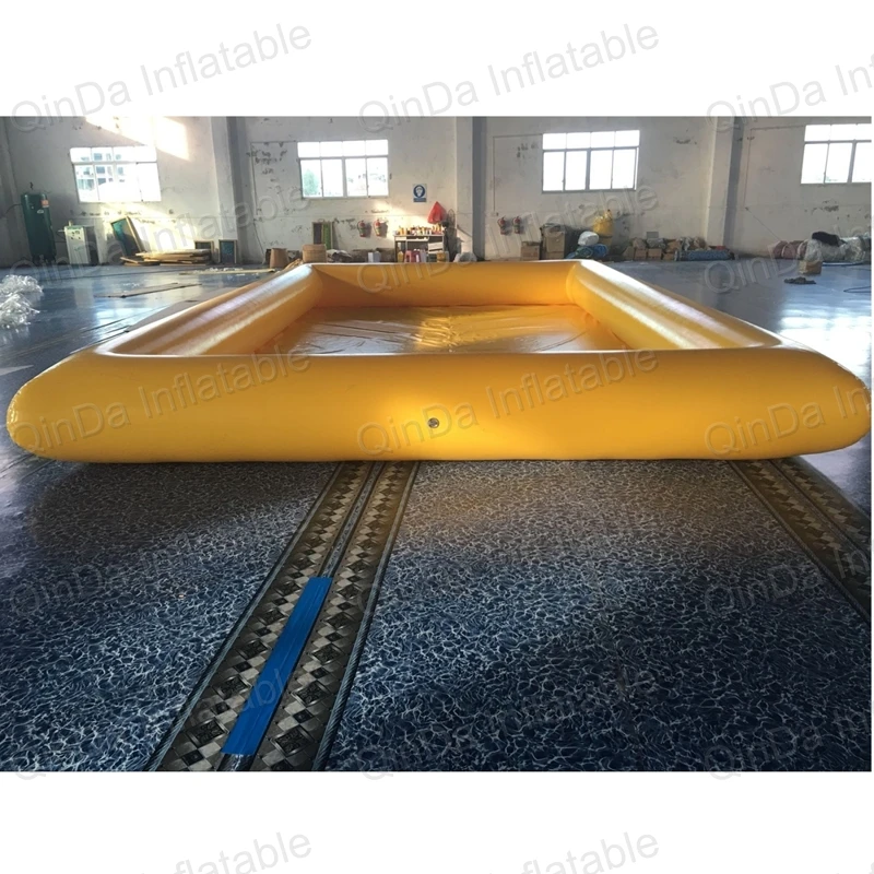 Огромный глубокий взрослый размер надувной бассейн ПВХ квадратный для продажи