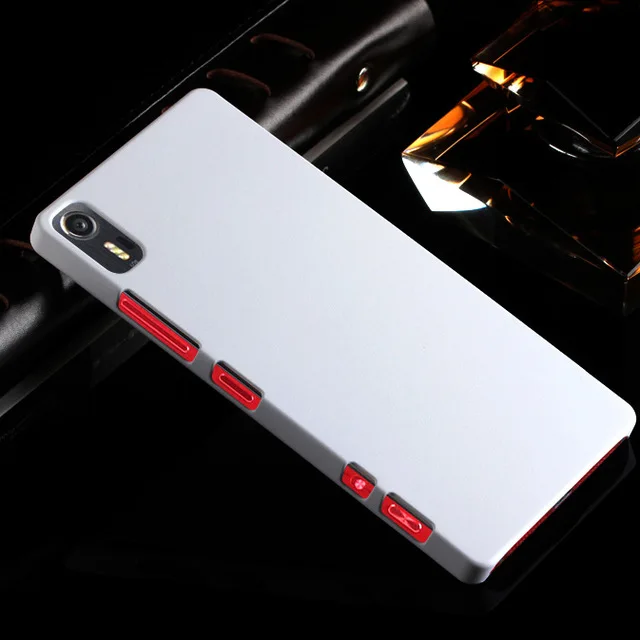 Для lenovo Vibe Shot чехол Forsted матовая ультратонкая задняя крышка чехол для lenovo Vibe Shot Z90 Z90-7 яркие цвета прорезиненный жесткий Pro - Цвет: White