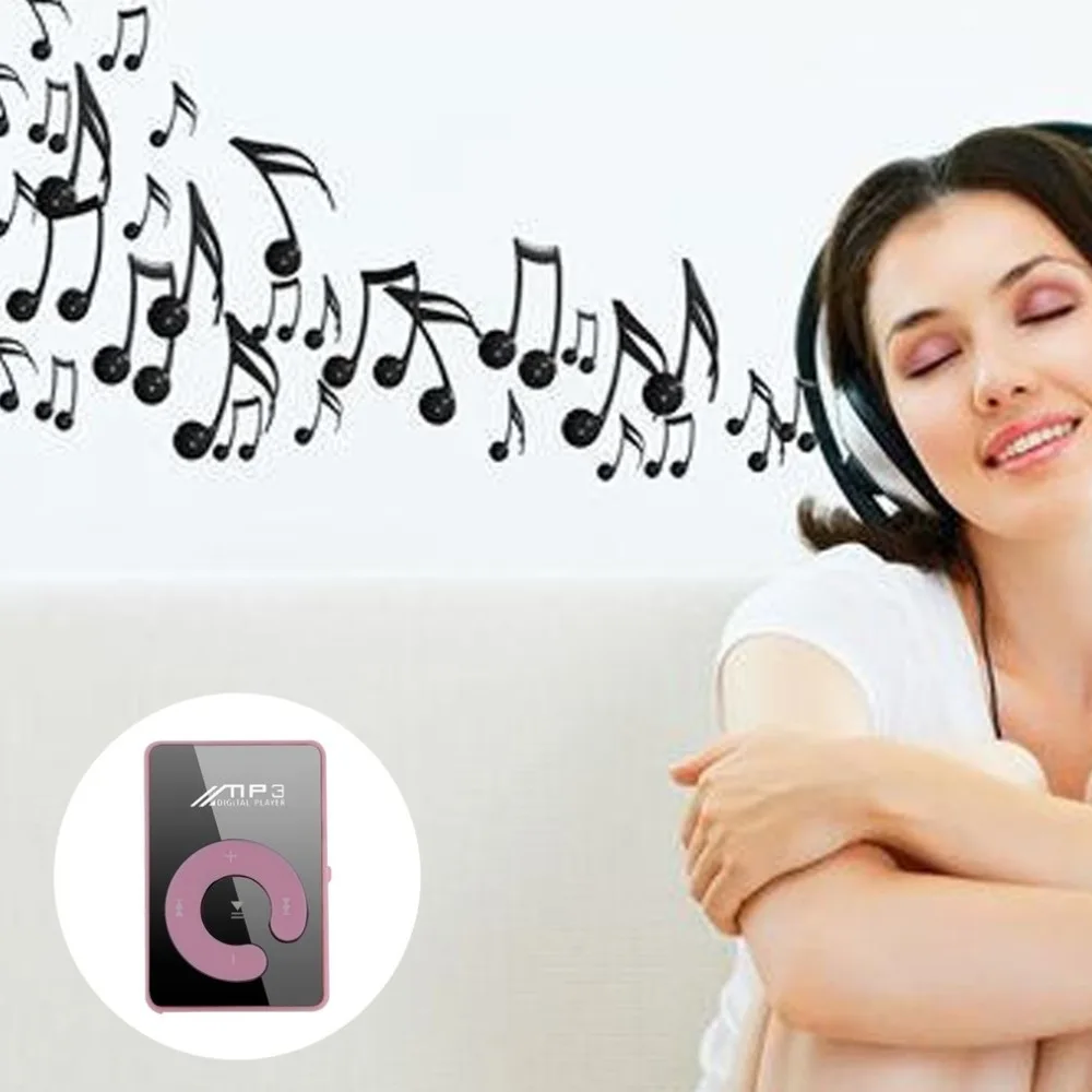 MP3 плеер Водонепроницаемый музыкальный зажим Цифровые портативные музыкальные