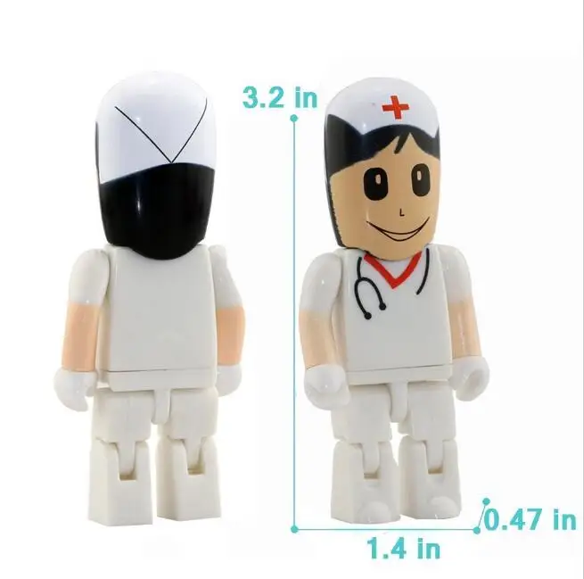 Новое поступление USB флеш-накопитель для медсестер милый с мультяшным рисунком 8