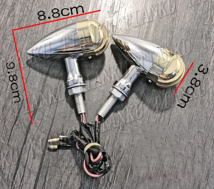 Решетка мотоцикла металлический указатель поворота для Honda Shadow Spirit Sabre Aero ACE Steed VLX