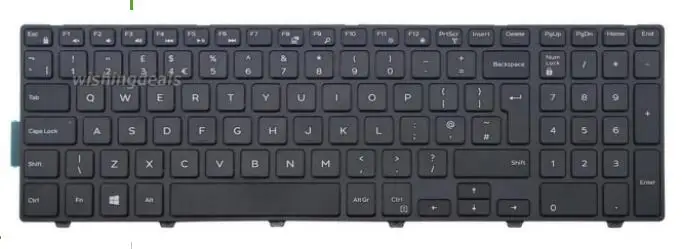 Клавиатура для Dell Inspiron 15 3000 3541 3542 3543 5547 5558 5559 7559 5545