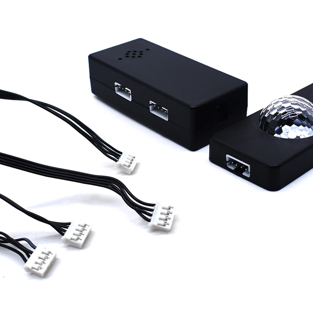 USB 5V Светодиодный светильник для салона автомобиля смешанный цветной