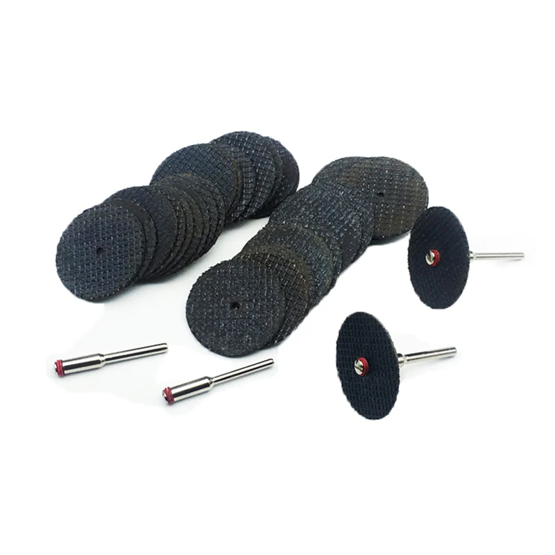 YEODA 32 шт. Dremel Аксессуары для вращающихся инструментов Режущий диск для шлифовальных машин армированный стекловолокном отрезной колесный диск Dremel инструмент