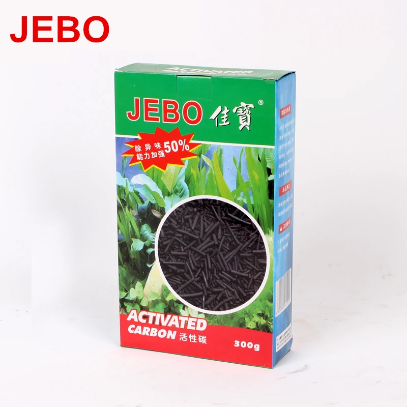 JEBO аксессуары для аквариумного фильтра, активированный уголь, оборудование для аквариума, аксессуары 150/300 г, очистка воды, удаление запаха
